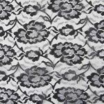 Spitze Lurex Schwarz Silber - Ribes y Casals