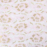 Rose Gold Lurex Spitze - Ribes y Casals