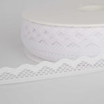 Weiße Nylon-Spitze 10mm - Ribes y Casals
