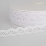 Weiße Nylon-Spitze 10mm - Ribes y Casals