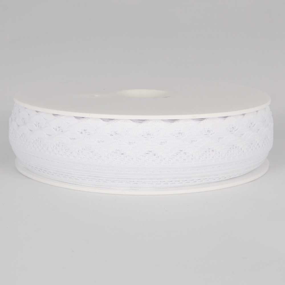 Weiße Nylon-Spitze 10mm - Ribes y Casals
