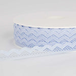 Hellblaue Nylon-Spitze 10mm - Ribes y Casals