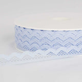 Hellblaue Nylon-Spitze 10mm - Ribes y Casals