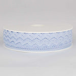 Hellblaue Nylon-Spitze 10mm - Ribes y Casals
