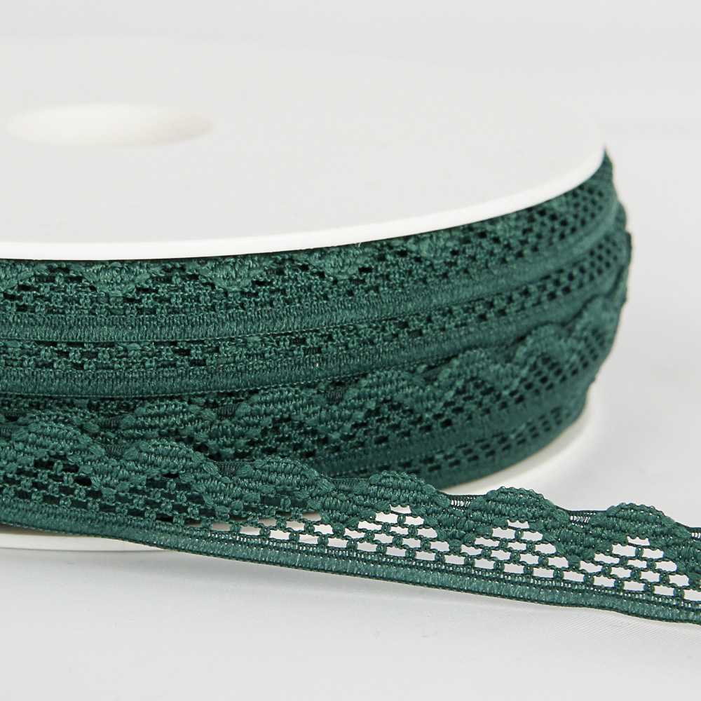 Nylon Spitze Grün 10mm - Ribes y Casals