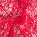 Rote florale feine Spitze - Ribes y Casals