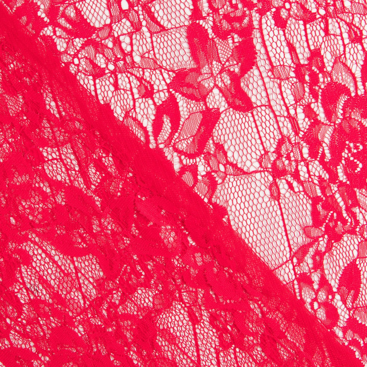 Rote florale feine Spitze - Ribes y Casals