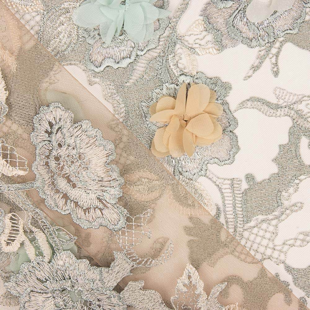 Spitze Lurex Fantasy Nackt - Ribes y Casals