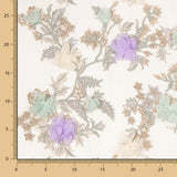 Blassgrüne Fantasy-Lurex-Spitze - Ribes y Casals