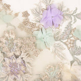 Blassgrüne Fantasy-Lurex-Spitze - Ribes y Casals