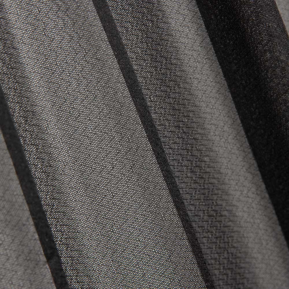 Fein gestrickter Einlagestoff Schwarz - Ribes y Casals