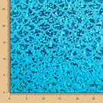 Folie gedruckt Schuppen Hologramm Blau - Ribes y Casals