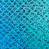 Folie gedruckt Schuppen Hologramm Blau - Ribes y Casals