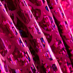 Folie gedruckt Fuchsia Hologramm Flocken - Ribes y Casals
