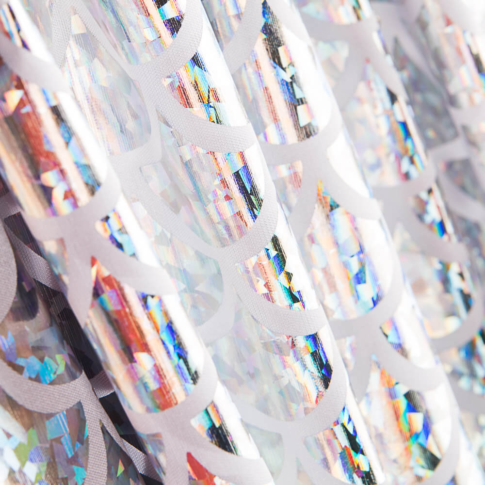 Folie gedruckt Flake Hologramm Weiß - Ribes y Casals