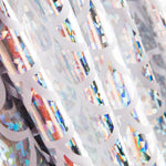 Folie gedruckt Flake Hologramm Weiß - Ribes y Casals