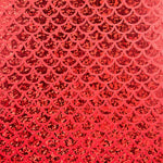Folienbedruckte Flocken Hologramm Rot - Ribes y Casals