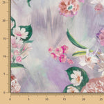 Fama Strecht Cretonne Aquarell Flieder - Ribes y Casals