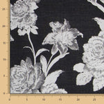 Schwarzer Brokat Fantasie - Ribes y Casals
