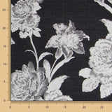 Schwarzer Brokat Fantasie - Ribes y Casals