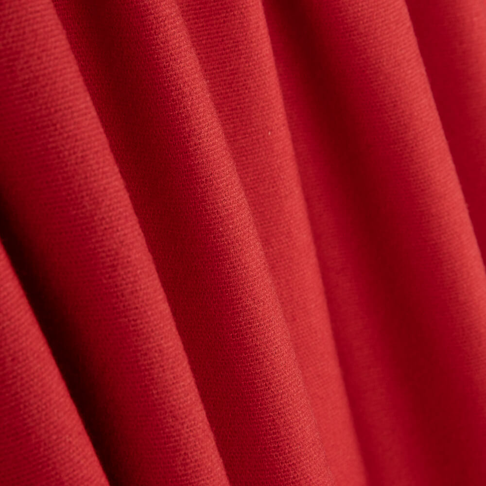 Flanell Baumwolle Rot - Ribes y Casals