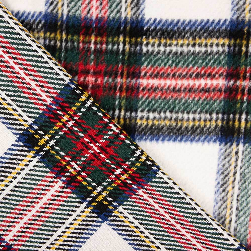 Mufflon Plaid Weiß - Ribes y Casals