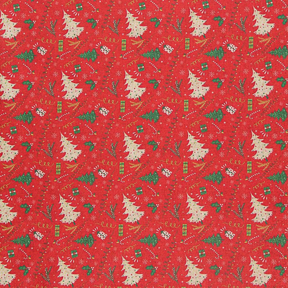 Filz Weihnachtsbäume Weihnachten Rot Druck - Ribes y Casals