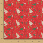 Filz Weihnachtsbäume Weihnachten Rot Druck - Ribes y Casals