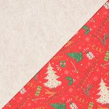 Filz Weihnachtsbäume Weihnachten Rot Druck - Ribes y Casals