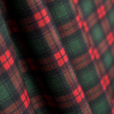 Weihnachten Tartan-Muster Filz Grün - Ribes y Casals