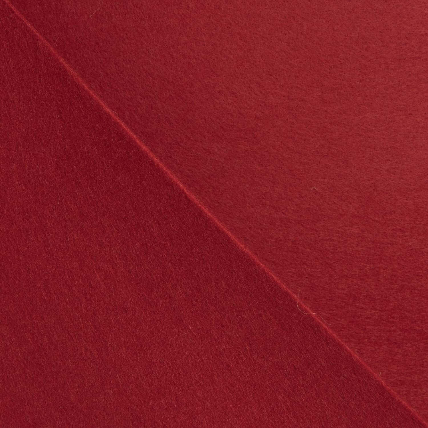 Glatter Filz Rot 3mm - 500gr - Ribes y Casals