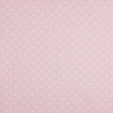 Flamenco bedruckte Popeline mit Polka Dots 7mm Hellrosa - Ribes y Casals