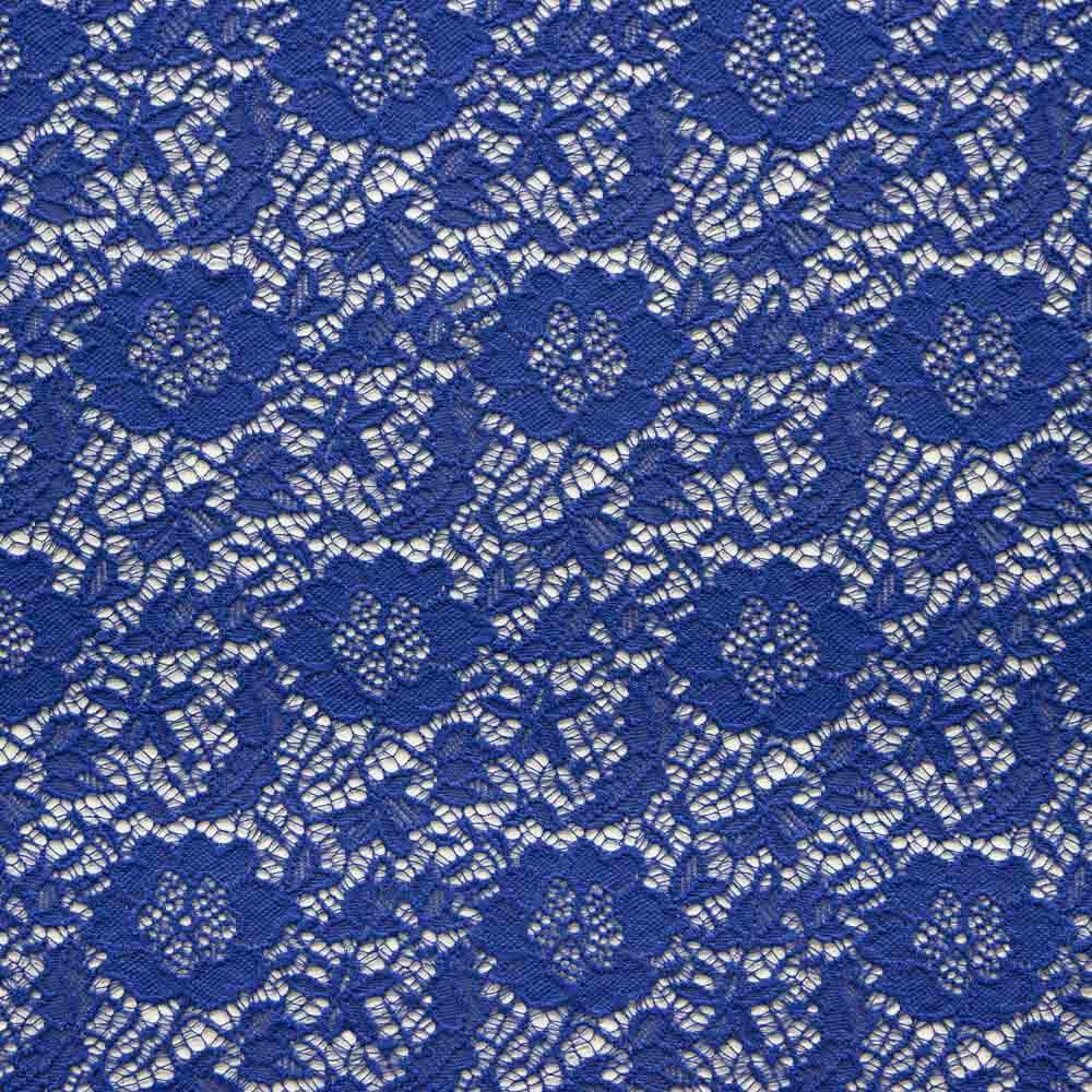 Flamenco Spitze Vintage Blau Flamenco-Stoff - Ribes y Casals