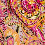 Polyester-Krepp Kaschmir Gesättigter Polyester-Krepp Fuchsien - Ribes y Casals