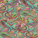 Polyester-Krepp Polyester-Kaschmir Gesättigtes Jadegrün - Ribes y Casals