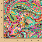 Polyester-Krepp Polyester-Kaschmir Gesättigtes Jadegrün - Ribes y Casals