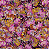 Polyester-Krepp Schmetterling Magenta - Ribes y Casals