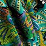 Polyester Schmetterlingskrepp Jadegrün - Ribes y Casals