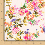 Krepp Floral Ecru - Ribes y Casals