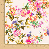 Krepp Floral Ecru - Ribes y Casals