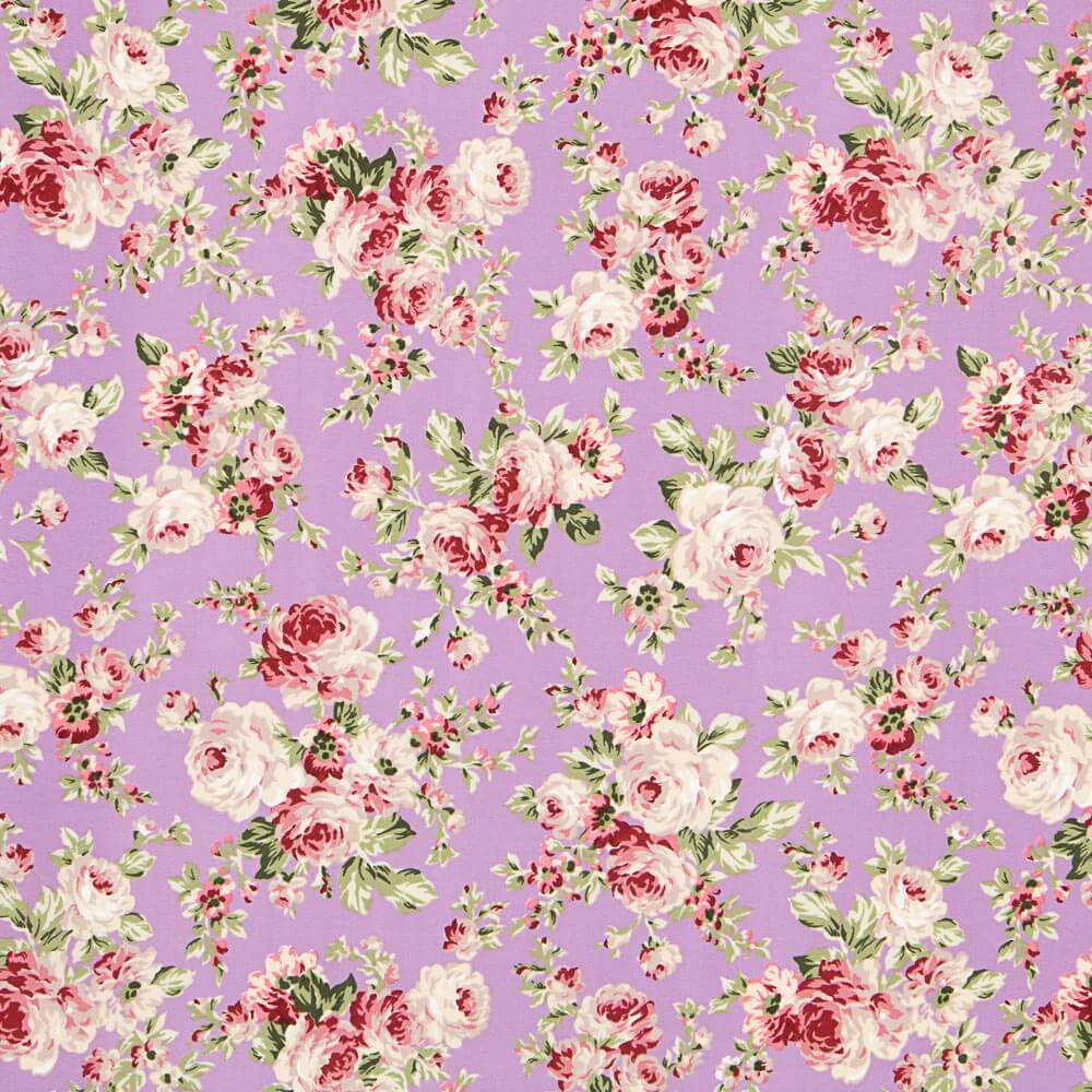 Krepp Cretonne Mauve - Ribes y Casals