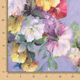 Fama Stretch Blume Aquarell Mauve - Ribes y Casals