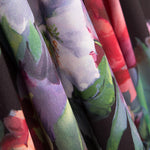 Fama Stretch Flower Aquarell Schwarz - Ribes y Casals