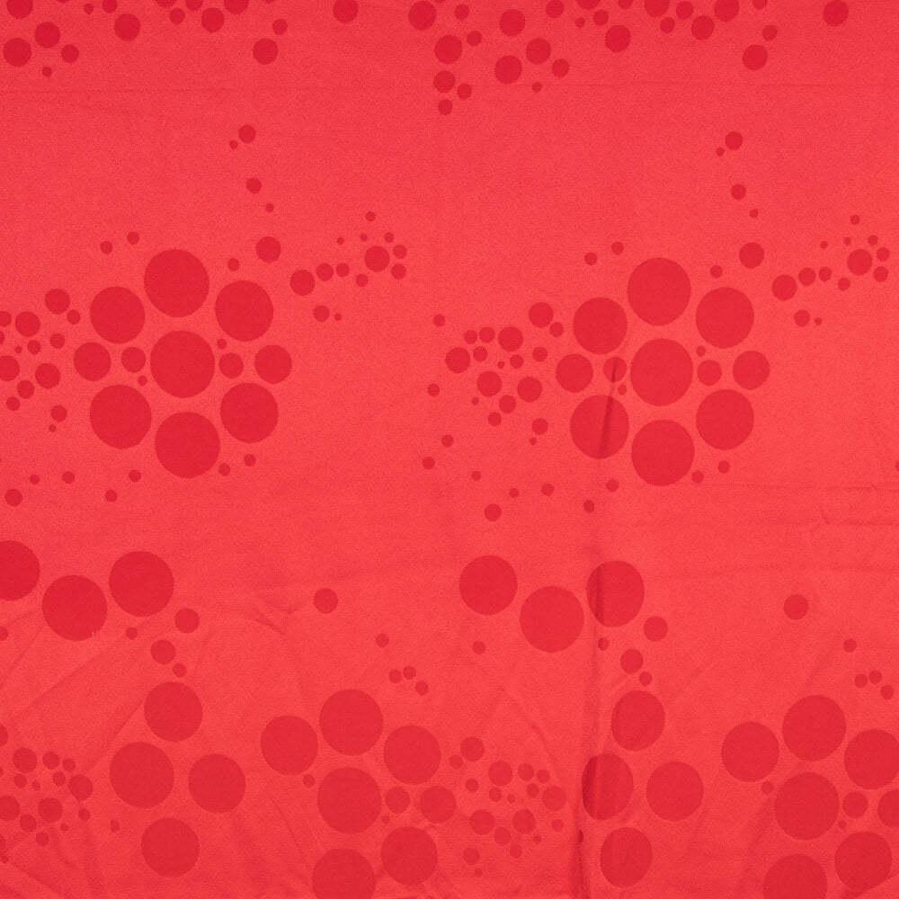 Jacquard Multi Lunar Strecht Rot - Ribes y Casals