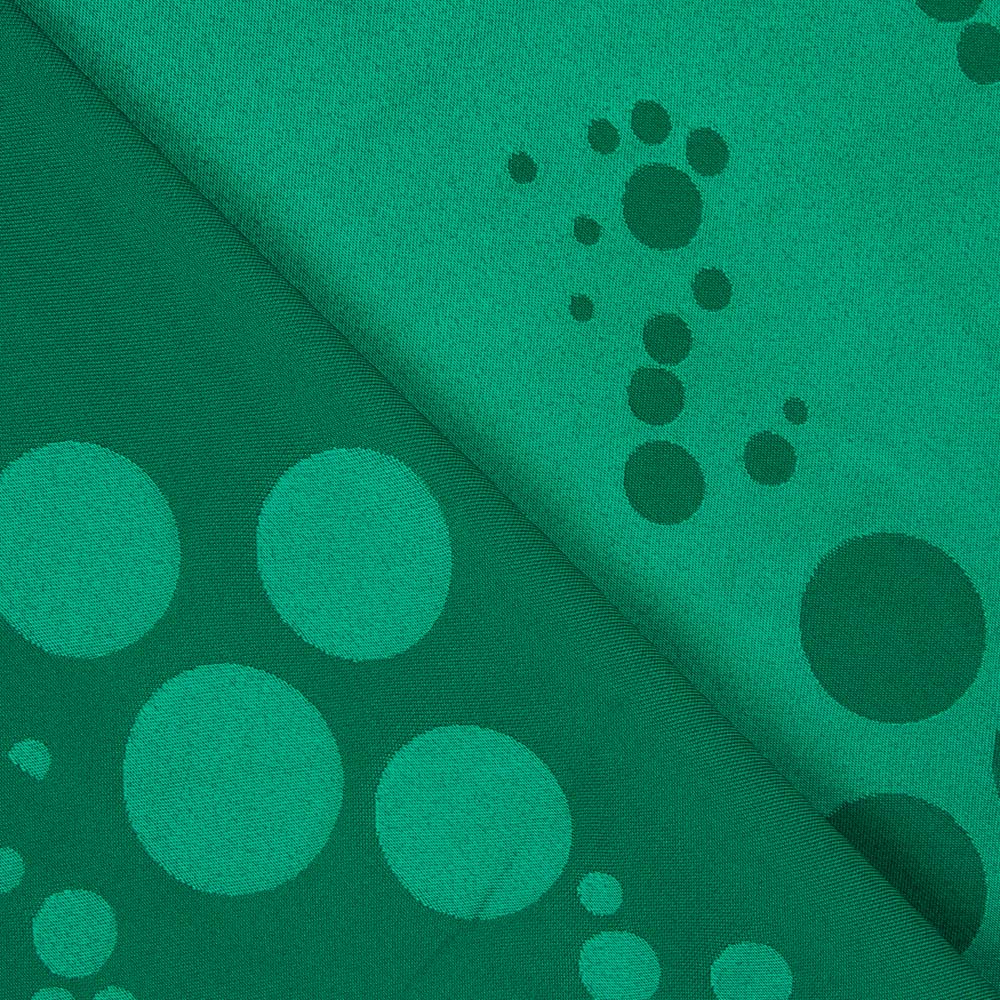 Jacquard Multi Lunar Strecht Grün - Ribes y Casals