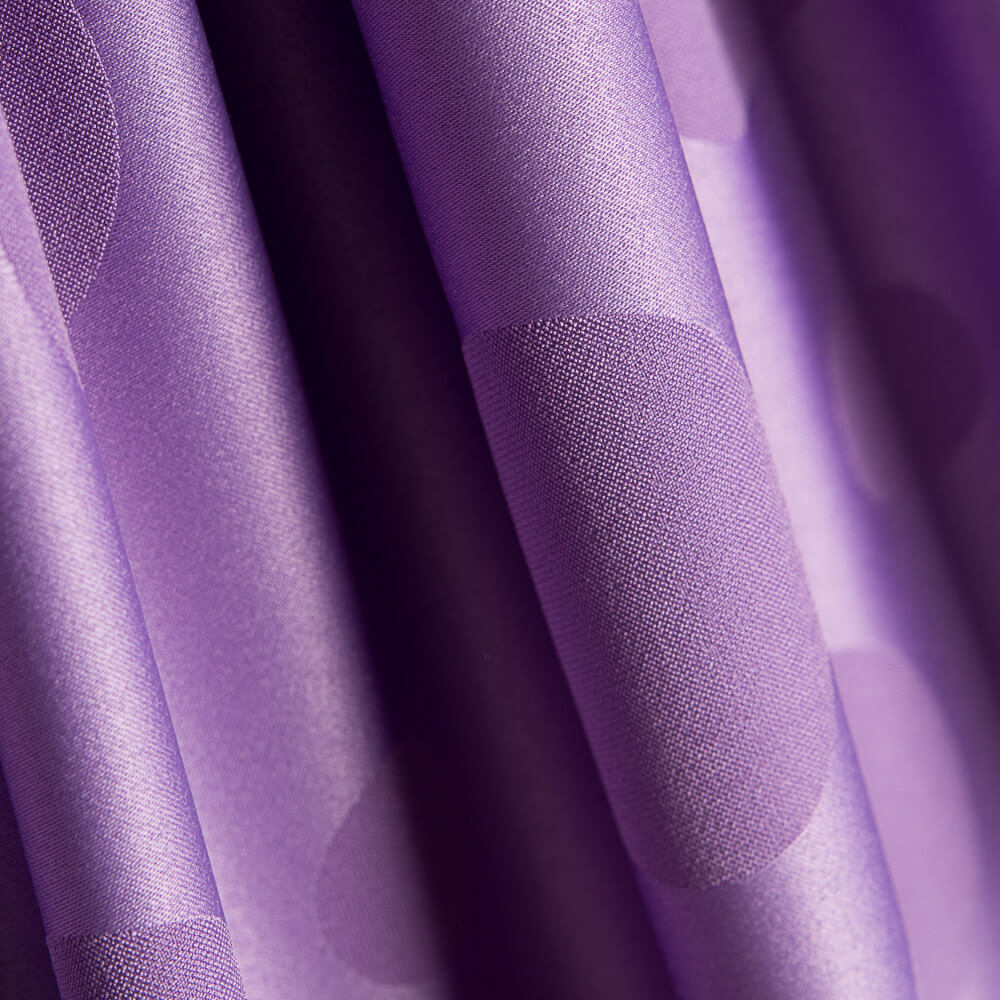 Mauve Polka Dots Jacquard - Ribes y Casals