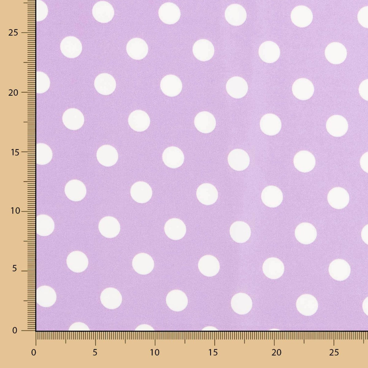 Elastischer Köper Mauve Dot - Ribes y Casals