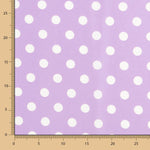 Elastischer Köper Mauve Dot - Ribes y Casals