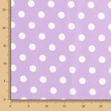 Elastischer Köper Mauve Dot - Ribes y Casals