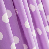 Elastischer Köper Mauve Dot - Ribes y Casals